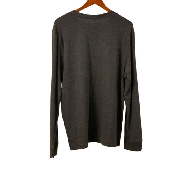 Hurley Take Out Framed Jersey Long Sleeve Henley Top - Picture 3 of 5